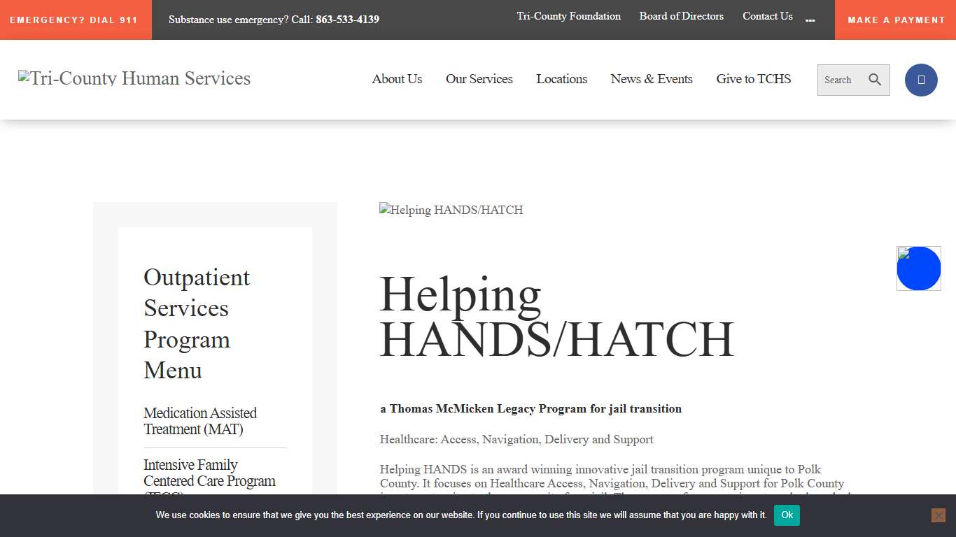 Helping HANDS/HATCH - Tri-County Human Services